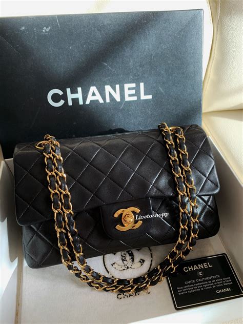 vintage chanel bag 24k gold